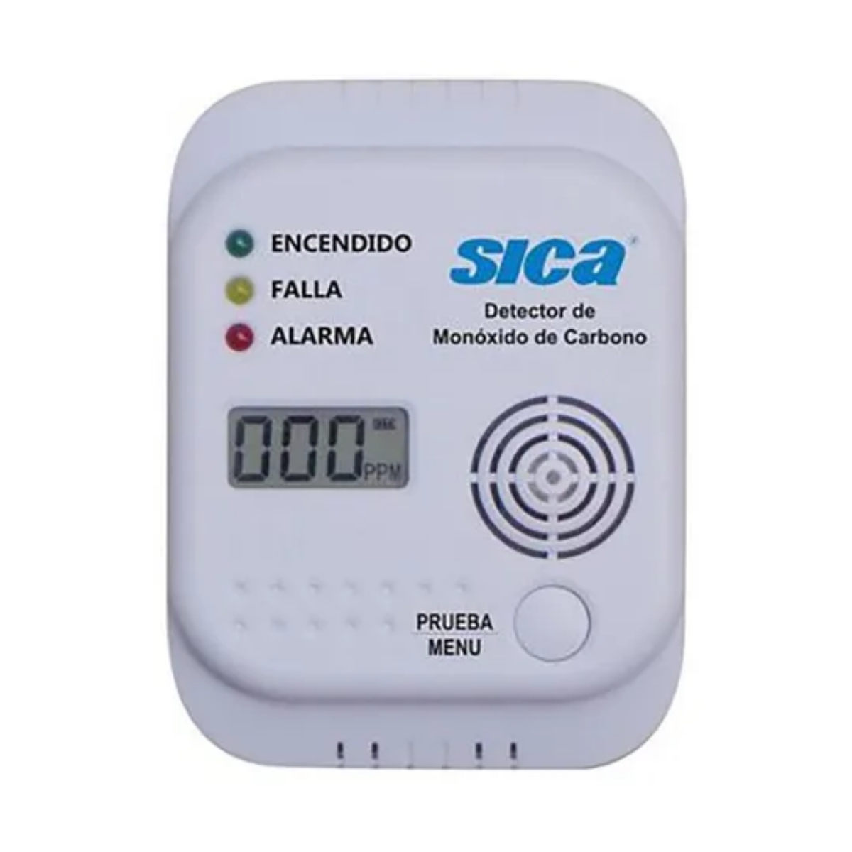Sensor Alarma Detector Sica Co2 Monoxido De Carbono