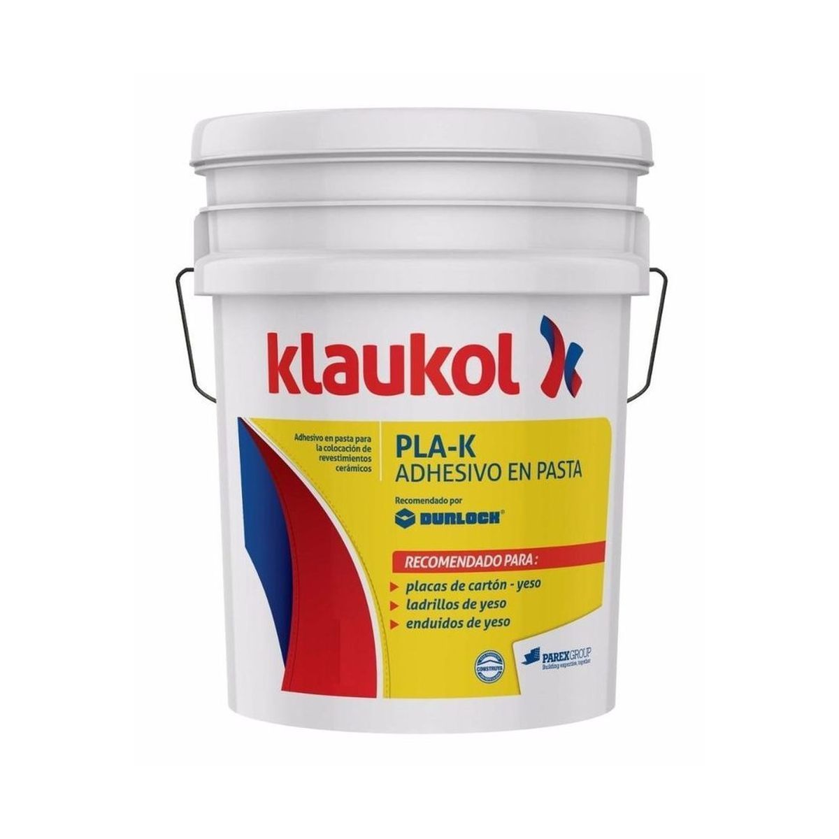 Pegamento Adhesivo para Cerámicas y Porcelanatos Pla-K Pasta 30 Kg. Klaukol