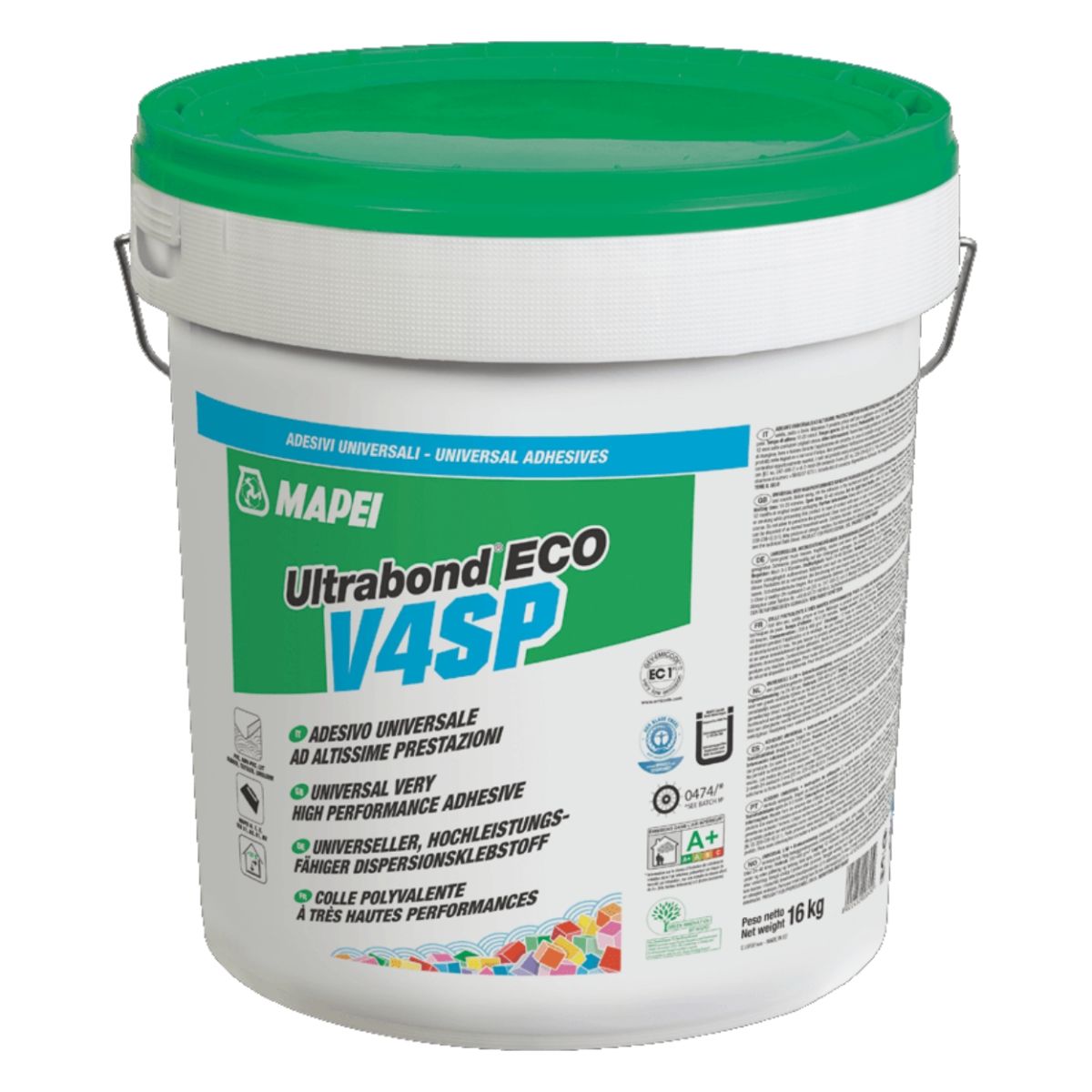Adhesivo para Piso Vinílico Ultrabond ECO V4SP 14 kg Mapei