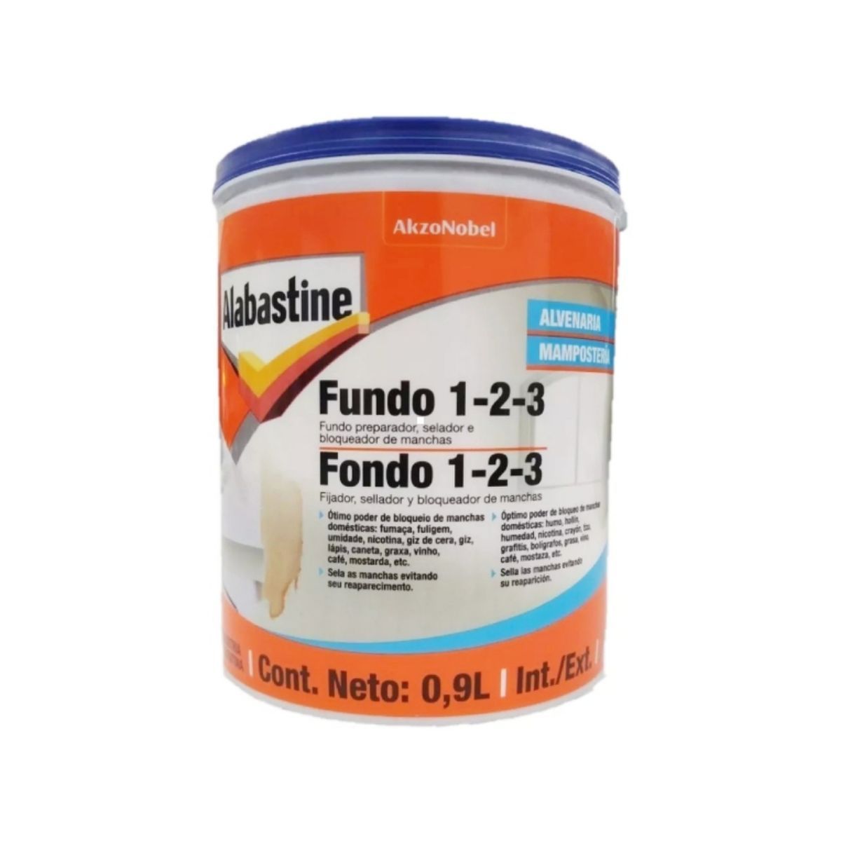 Fondo Blanco al Agua Mod. 123 3.6 L Alabastine