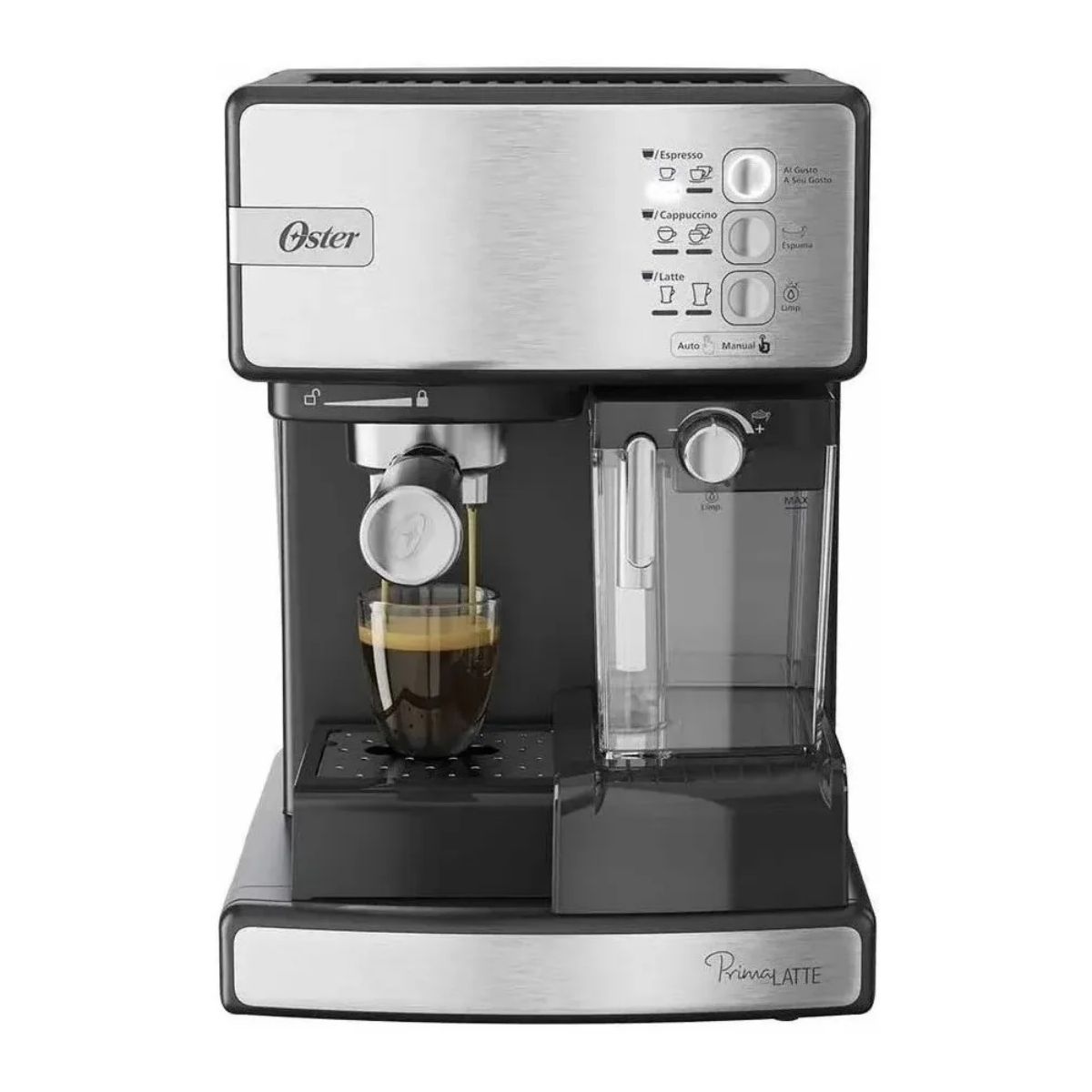 Cafetera Expresso Silver/Negro 6603 Oster