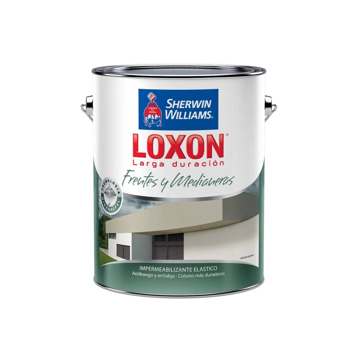 Latex Impermeabilizante Frentes Cemento 4 L LD Loxon